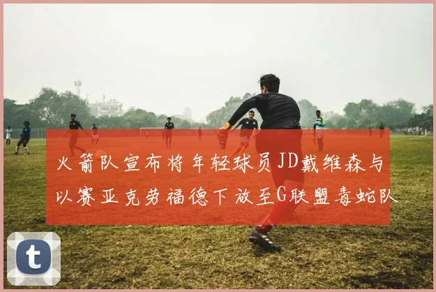 火箭队宣布将年轻球员JD戴维森与以赛亚克劳福德下放至G联盟毒蛇队进行锻炼