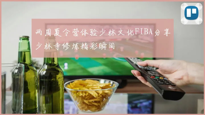 两周夏令营体验少林文化FIBA分享少林寺修炼精彩瞬间